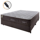 Conjunto Cama Box Casal Magnético Infravermelho Massageador M