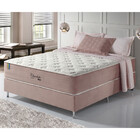 Conjunto Cama Box Casal Molas Ensacadas Visco Gel Charlotte 1