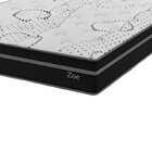 Conjunto Cama Box Casal Zoe Com Molas Ensacadas 138 X 188 X 6