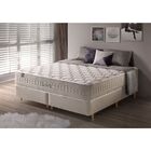 Conjunto Cama Box+colchão King Sing Commodite Magn Vibromassa