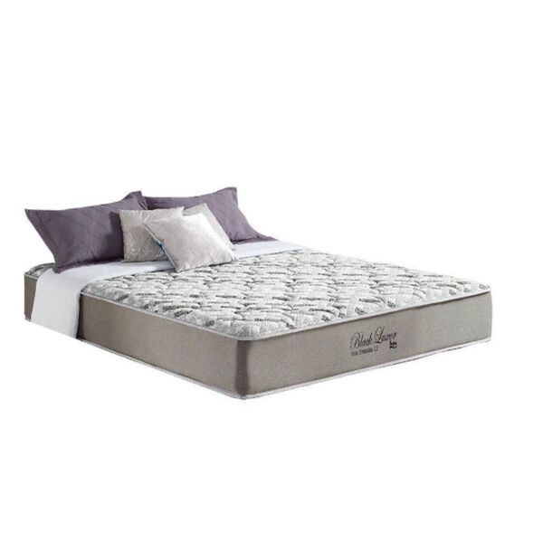 Conjunto Cama Box+colchão Queen Size Black Luxor Molas Pocket