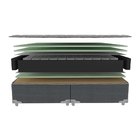 Conjunto Cama Box Com Colchão Casal Molas Lfk Potenza 138 X 1