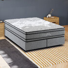 Conjunto Cama Box Com Colchão Queen Molas Ensacadas 158x198x6