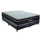 Conjunto Cama Box Cori Com Colchão Super King Molas Ensacadas