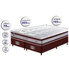 Conjunto Cama Box King De Molas Ensacadas D33 Cama Inbox Sele