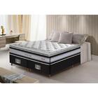 Conjunto Cama Box King De Molas Ensacadas D33 Com Pillow Top