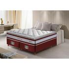Conjunto Cama Box King De Molas Ensacadas D33 Com Pillow Top