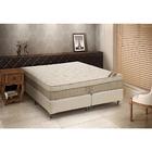 Conjunto Cama Box King Elegant Com Molas Nanolastic Ortobom 1