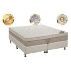 Conjunto Cama Box King Elegant Com Molas Nanolastic Ortobom 1
