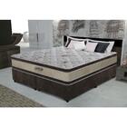 Conjunto Cama Box King Gazin De Molas Ensacadas Paris Gold 19
