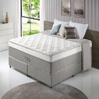 Conjunto Cama Box King Size Anjos Sensation 193x203cm Molas E