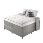 Conjunto Cama Box King Size Anjos Sensation 193x203cm Molas E