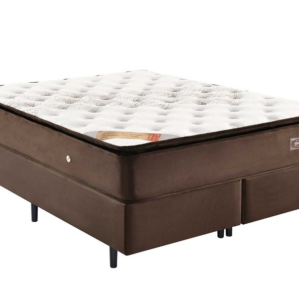 Conjunto Cama Box King Top Sleep 193x203x72cm