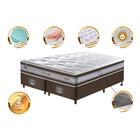 Conjunto Cama Box Queen De Molas Ensacadas D33 Cama Inbox Sel