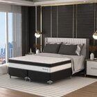 Conjunto Cama Box Queen Diamond Euro 158x198x63cm Montreal Be