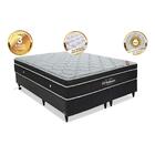 Conjunto Cama Box Queen Elegant Superpocket Com Molas Ensacad