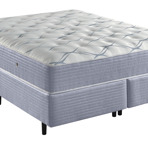 Conjunto Cama Box Queen Mola American 1,58x1,98x0,72