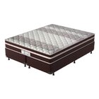Conjunto Cama Box Queen Palace 24x158x198cm Prodormir Branco