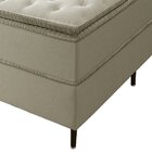 Conjunto Cama Box Queen Size Dangelis Dg 336 Soft Cell 158x19