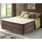 Conjunto Cama Box Queen Size Molas Ensacadas Pillow Top San D