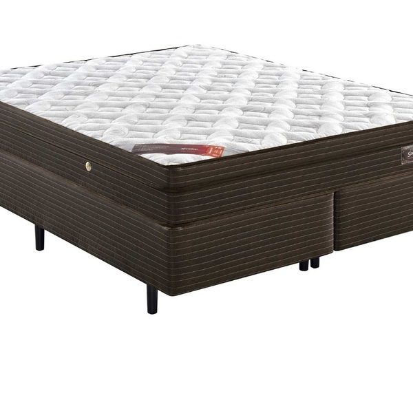 Conjunto Cama Box Queen Top Prime 158x198x66cm