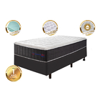 Conjunto Cama Box Solteiro Com Molas Ensacadas Cama Inbox Clo