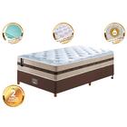 Conjunto Cama Box Solteiro De Molas Ensacadas Cama Inbox Sele