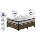 Conjunto Cama Box Solteiro De Molas Ensacadas D33 Cama Inbox