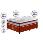 Conjunto Cama Box Solteiro De Molas Ensacadas D33 Cama Inbox