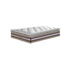 Conjunto Cama Box Solteiro De Molas Ensacadas D33 Com Pillow