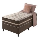 Conjunto Cama Box Solteiro Las Vegas 88x188 Cm Com Molas Ensa