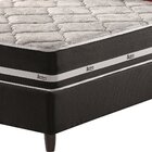 Conjunto Cama Box Solteiro Los Angeles 88x188cm Com Molas Ens