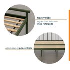 Conjunto Cama Casal 2 Mesas De Cabeceira E Arara De Roupas Em