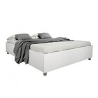 Conjunto Cama Casal E Cabeceira Extensível 2 Mesas De Apoio M