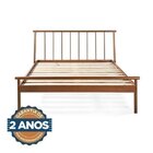 Conjunto Cama Casal, Mesa De Cabeceira E Arara De Roupas Em A