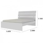 Conjunto Cama Casal Premium E Mesa De Cabeceira 3 Gavetas Ver