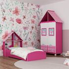 Conjunto Cama Casinha E Guarda Roupa Casinha - Gelius