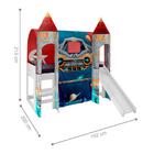 Conjunto Cama Com Escorregador E Mini Cama Com Leds Weimar Br