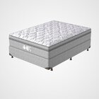 Conjunto Cama E Box Casal Evolution Plw Euro 58x188x138m Prod