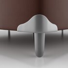 Conjunto Cama King Riviera 1,93x2,03x0,65 Montreal Marrom