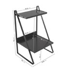 Conjunto Cama Queen 2 Mesa De Cabeceira E Arara De Roupas Em