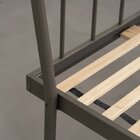 Conjunto Cama Queen 2 Mesas De Cabeceira Em Aço Begônia Cabec