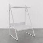 Conjunto Cama Queen 2 Mesas De Cabeceira Em Aço Begônia Cabec