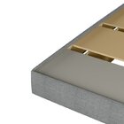 Conjunto Cama Queen Bristol, Cabeceira E 2 Mesas De Cabeceira