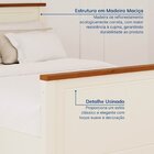 Conjunto Cama Queen Guarda-roupa 4 Portas Ananda Cabecasa Mad