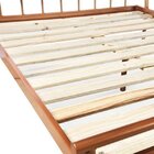 Conjunto Cama Queen, Mesa De Cabeceira E Arara De Roupas Em A