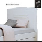 Conjunto Cama Solteiro 5 Gavetas Júlia E Closet Casal Sem Por