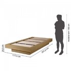 Conjunto Cama Solteiro Com Cabeceira E 1 Mesa De Apoio Com Le