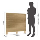 Conjunto Cama Solteiro Com Cabeceira E 2 Mesas De Apoio Com L