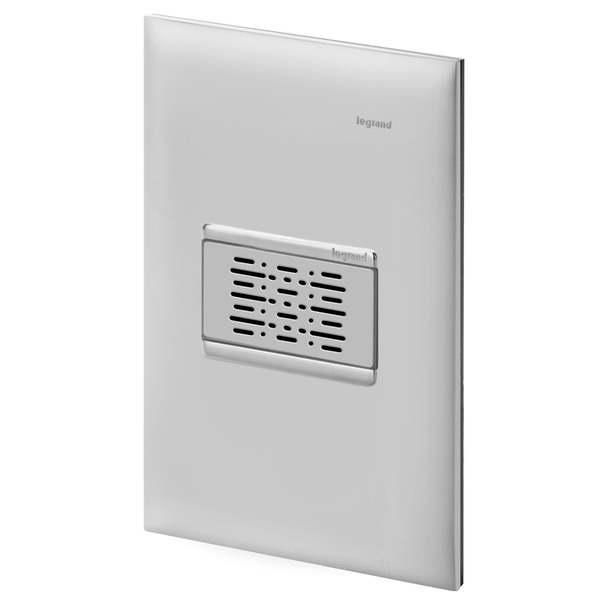 Conjunto Campainha Cigarra 127v - Cinza - Pial Plus + / Ppmc0